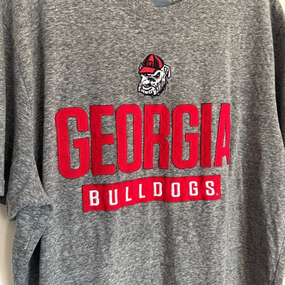 Champion Gray Georgia Bulldogs T-Shirt - Picture 3 of 5